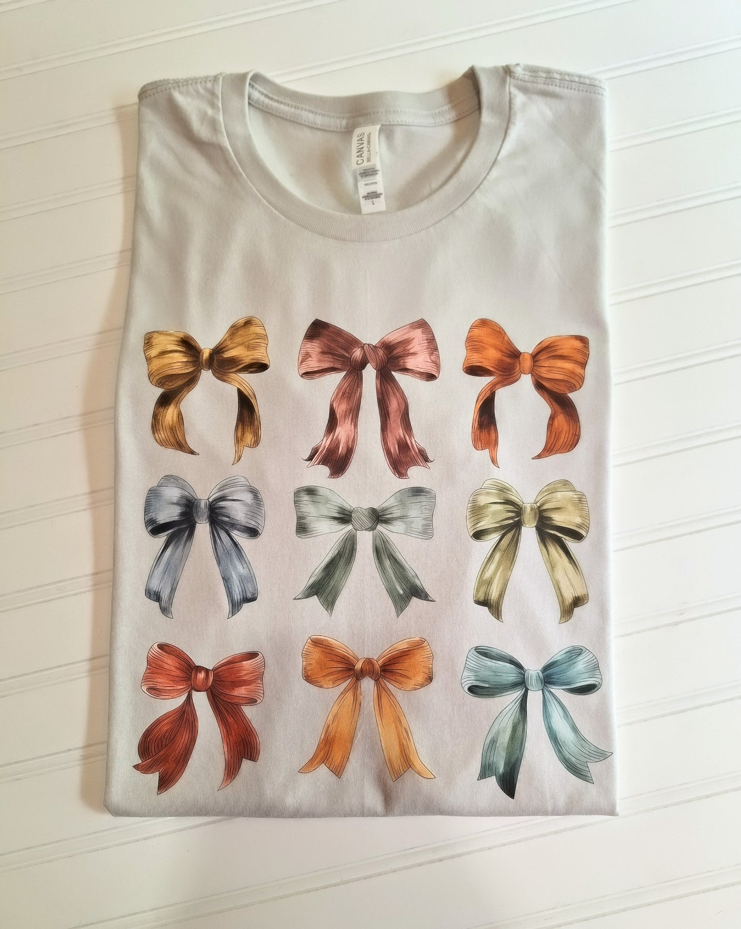 Fall Coquette Bows Tee