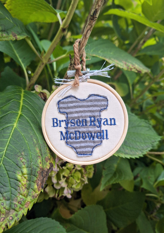 Baby Onesie Keepsake Ornament