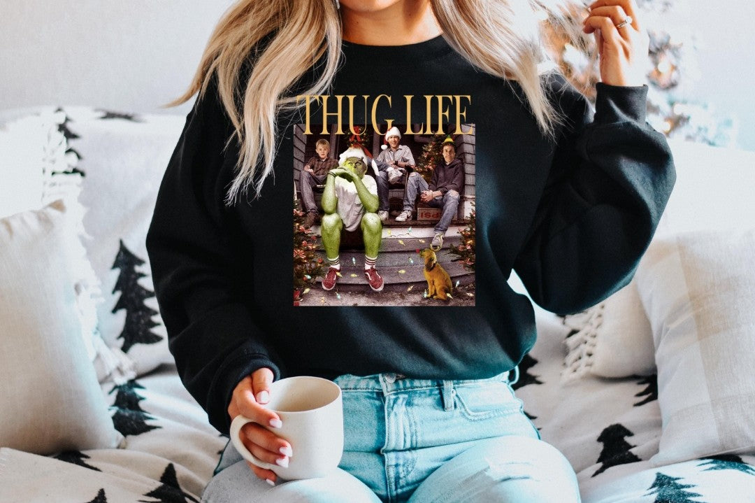 Thug Life Christmas Sweatshirt
