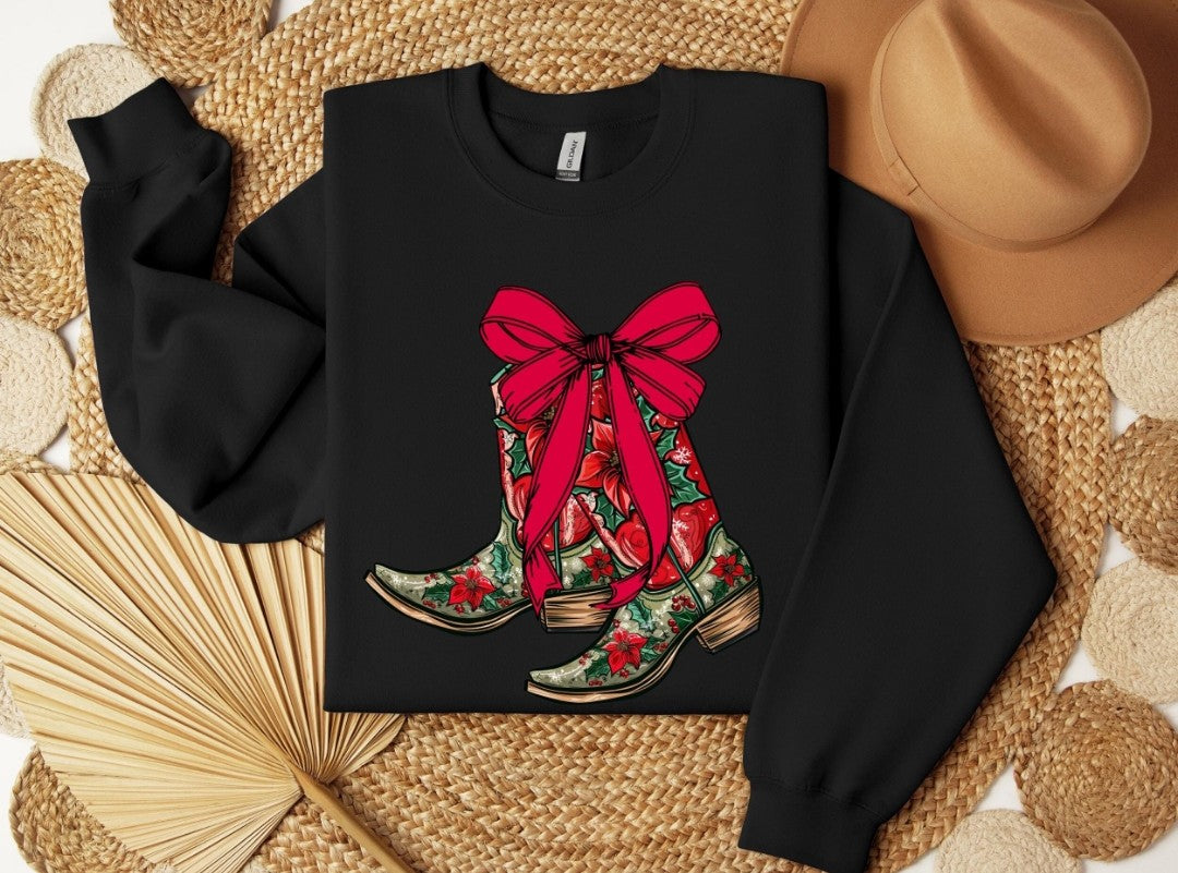 Cowgirl Christmas Sweatshirt