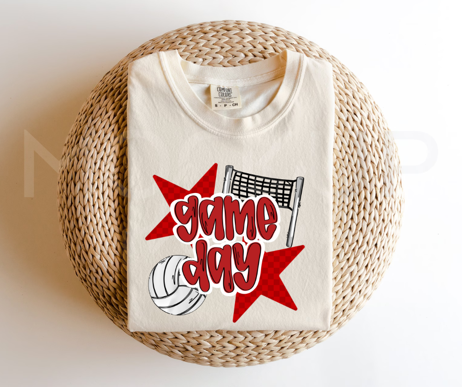 Volleyball Game Day Tee