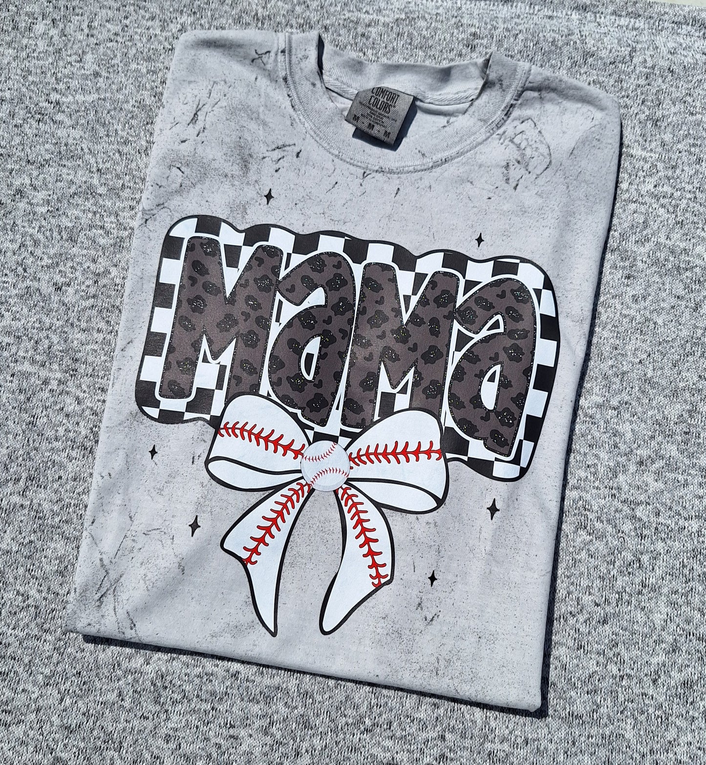 Baseball Mama Colorblast Tee