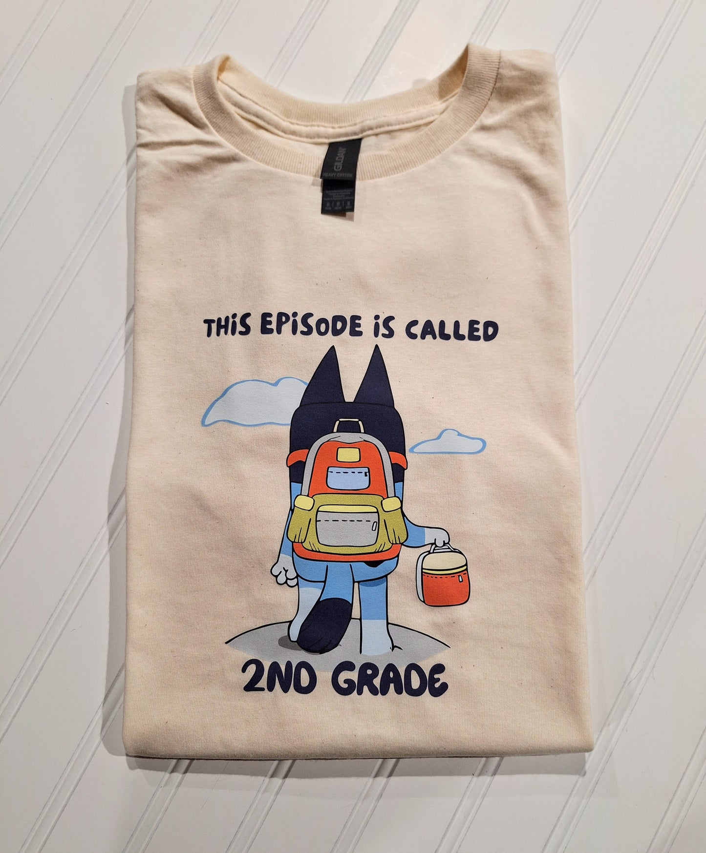 Blue Dog Grade Level Tee