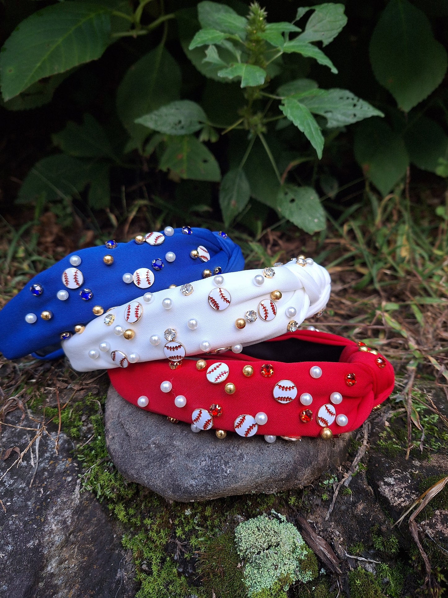 Baseball Knotted Headband