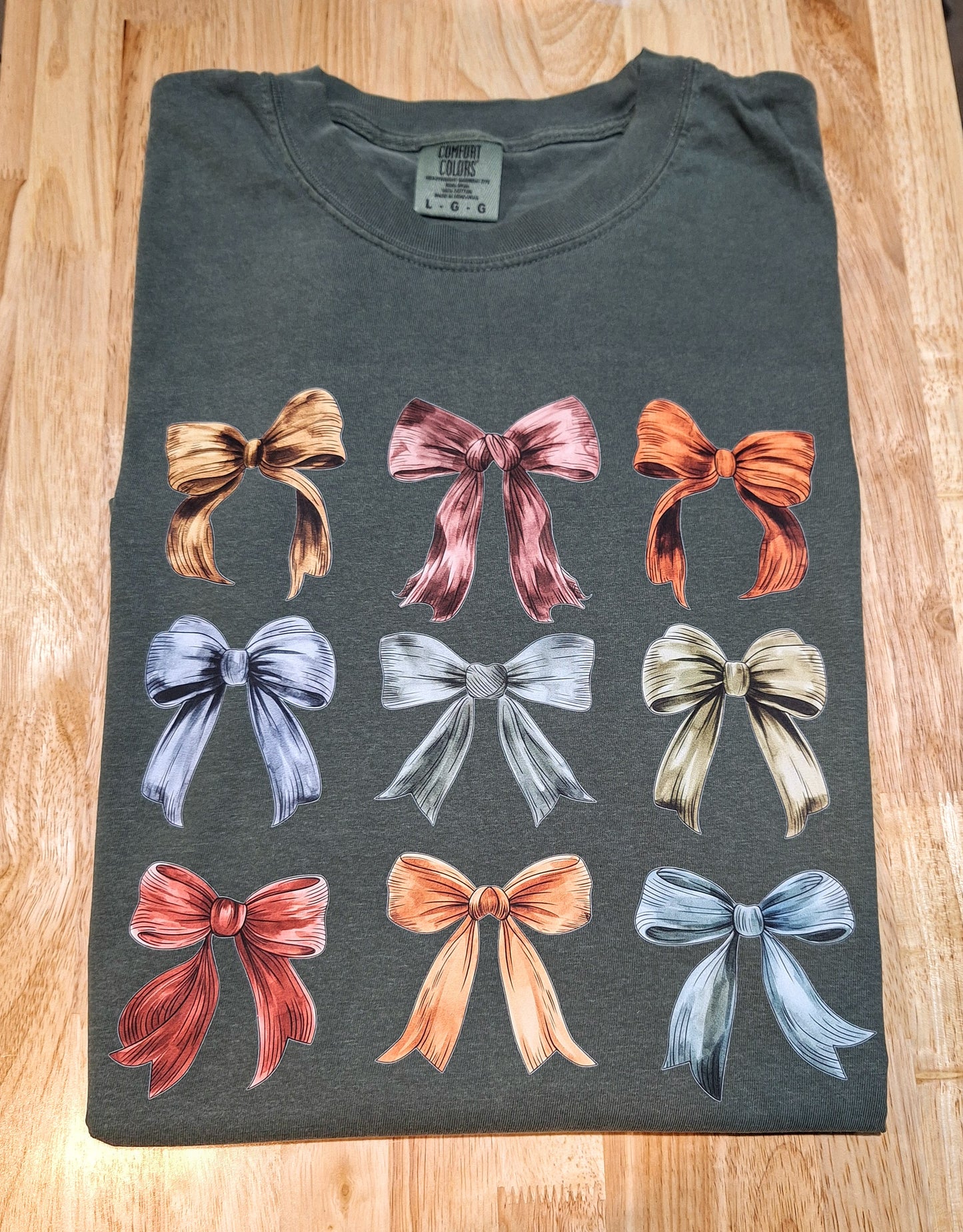 Fall Coquette Bows Tee