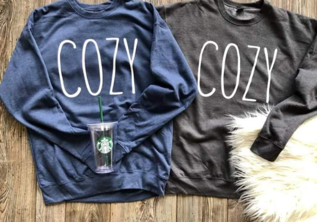 Skinny Font Pullover