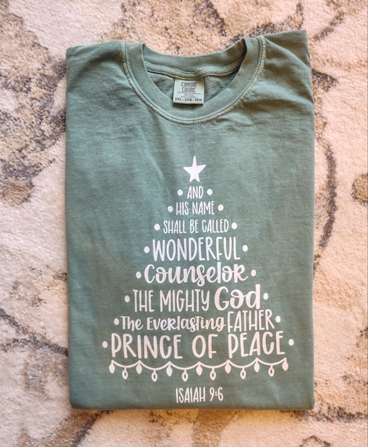 Prince Of Peace Tree Tee