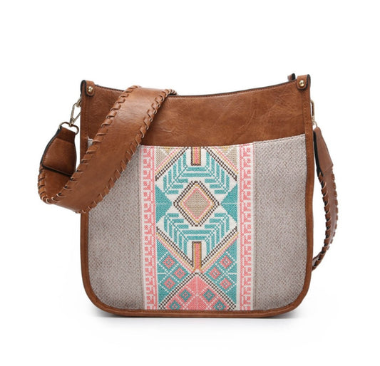 Jen & Co branded Chloe Aztec Crossbody