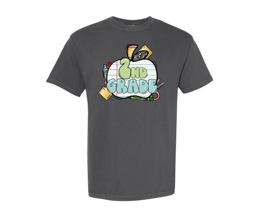 2nd Grade Apple Tee