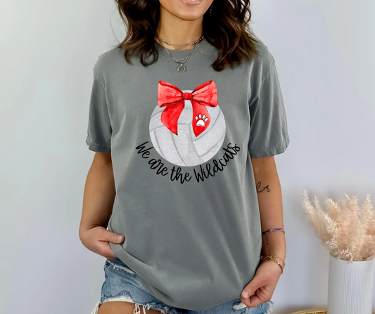 We Are The Wildcats Volleyball Tee