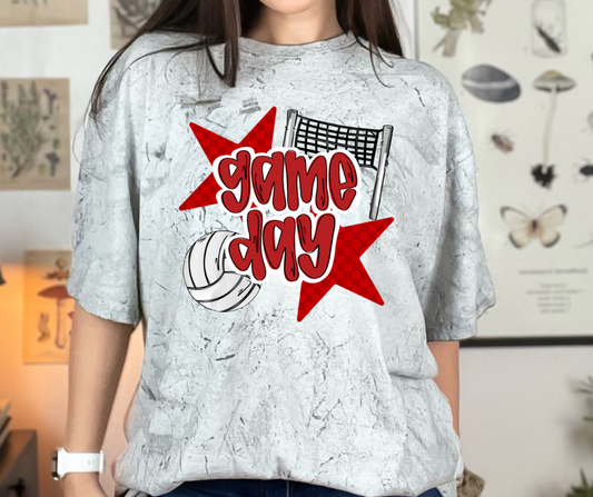Volleyball Game Day Tee
