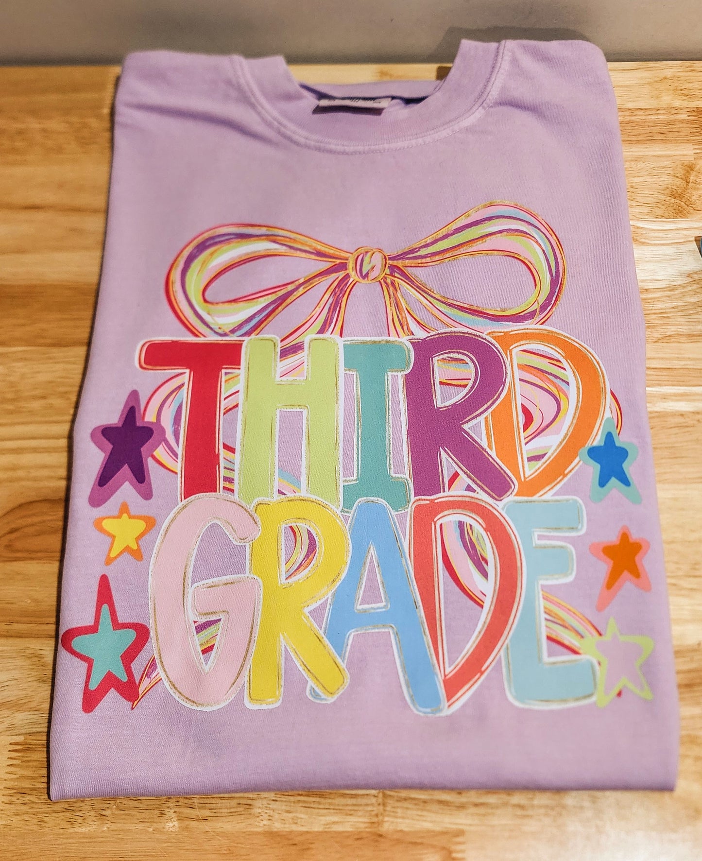 Neon Bow Grade Level Tee