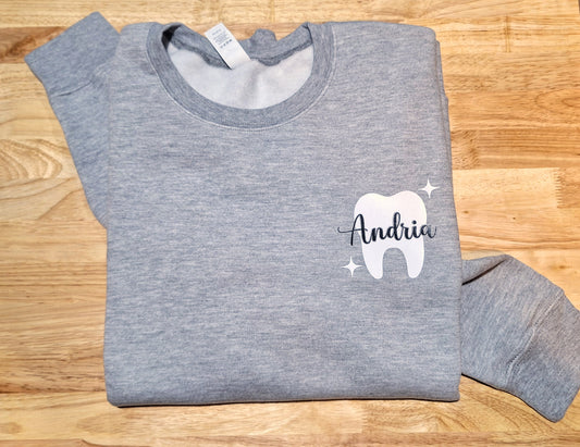 Dental Hygenist Personalized Sweatshirt