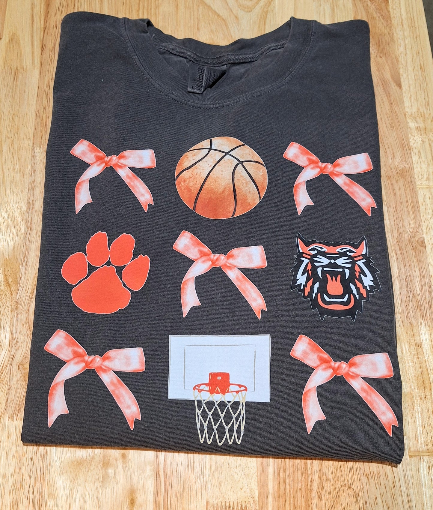 A. Bagley's Wildcats & Bows Basketball Tee