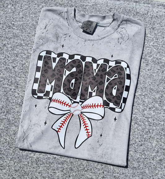Baseball Mama Colorblast Tee