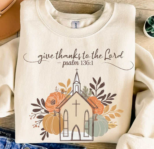 Give Thanks to the Lord Tee
