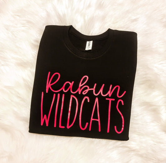 Rabun Wildcats Black Pullover