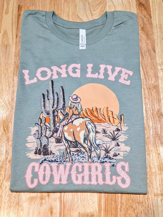 Long Live Cowgirls Tee