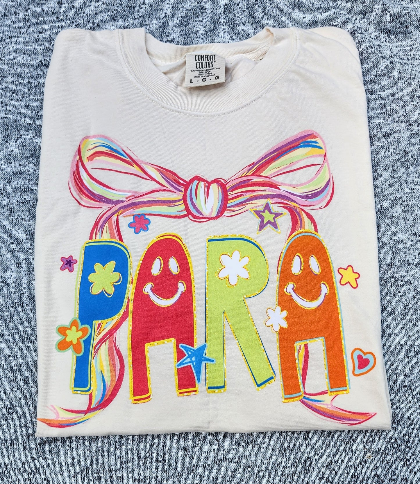 Neon Bow Para Tee
