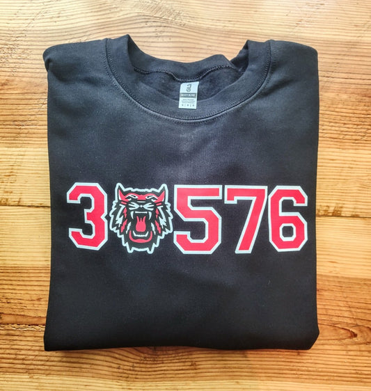 30576 Tiger Zip Sweatshirt
