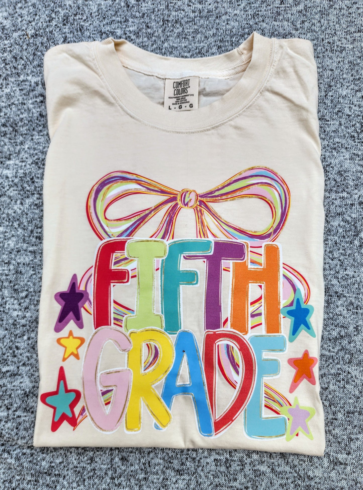 Neon Bow Grade Level Tee