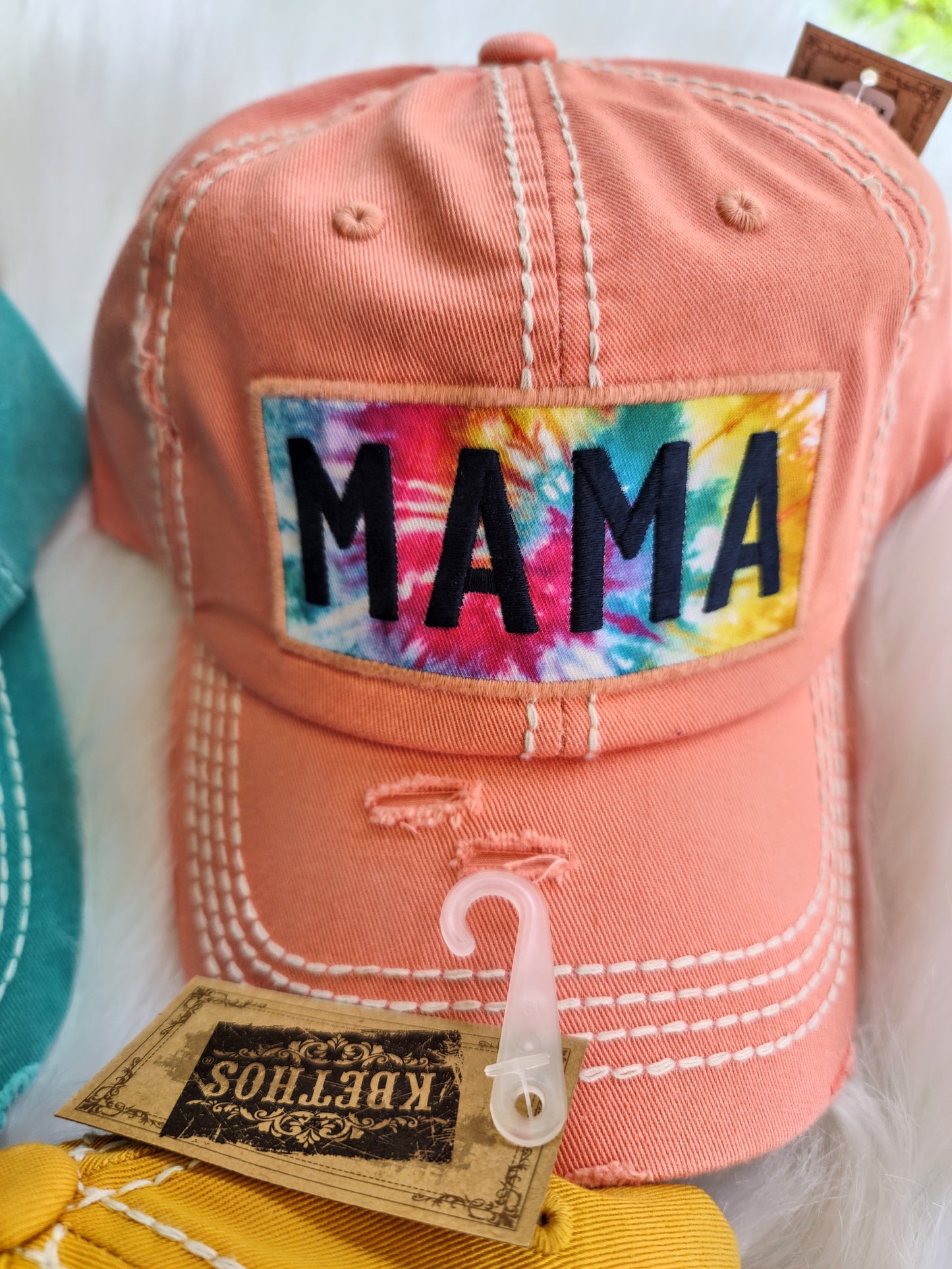 MAMA Tie Dye Baseball Cap