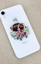 Load image into Gallery viewer, Football Mom Phone Grip &amp; Stand