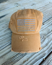 Load image into Gallery viewer, Vintage Distressed USA Flag Hat
